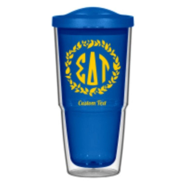 Sigma Delta Tau 24oz Biggie Tumbler with Lid