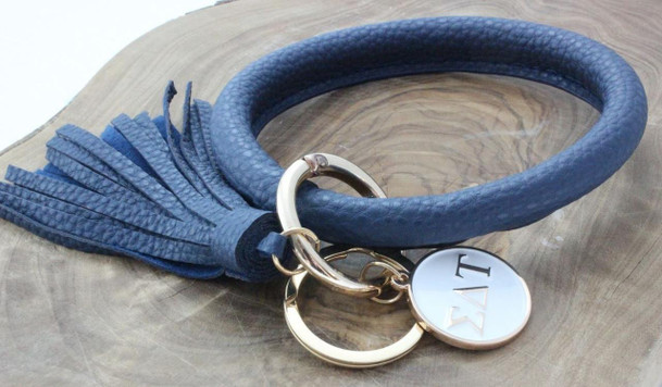 Sorority Shop Sigma Delta Tau Bangle Keychain 