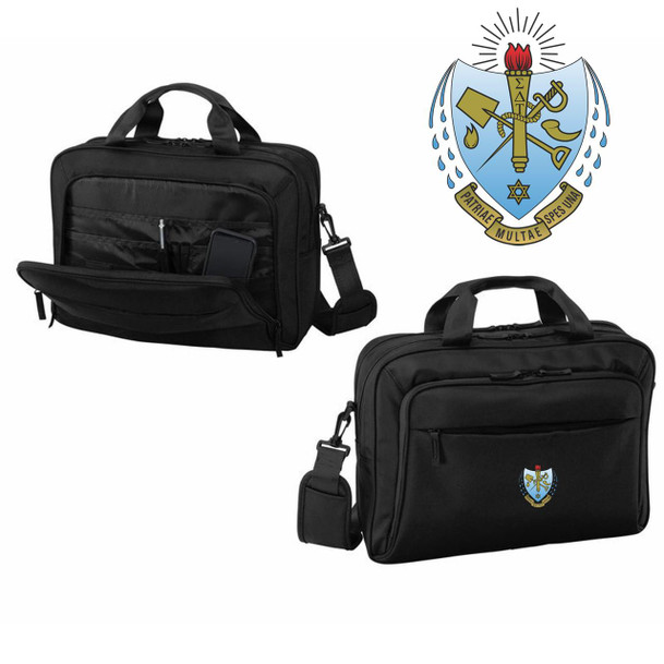 DISCOUNT-Sigma Delta Tau Crest - Shield Briefcase Attache 