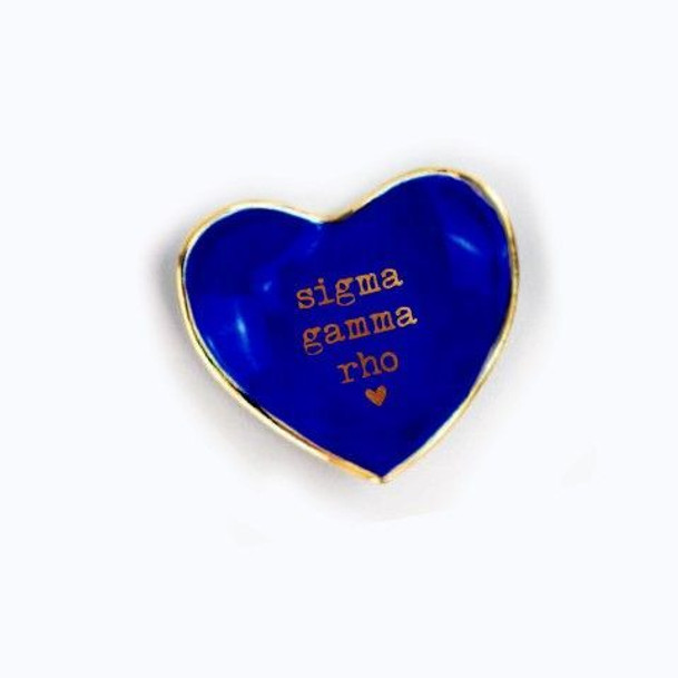 Sigma Gamma Rho Ceramic Ring Dish