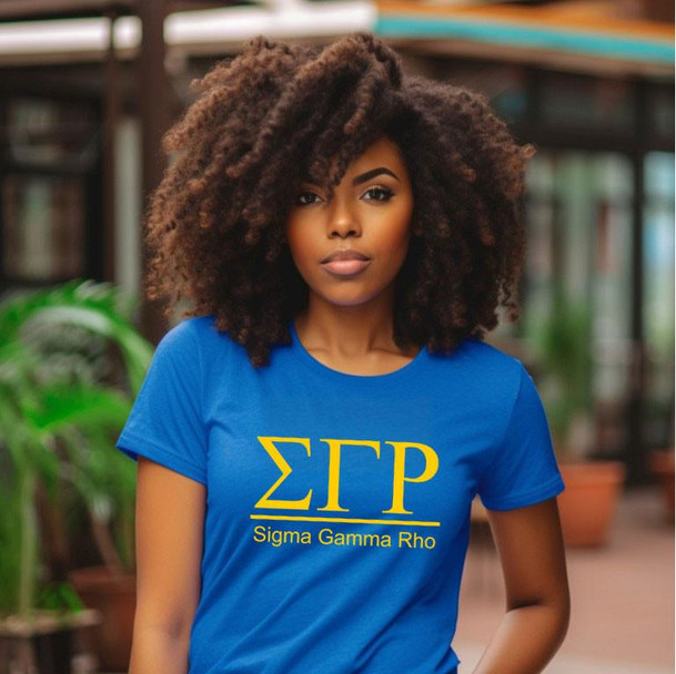  Sigma Gamma Rho Heavyweight T-Shirt 