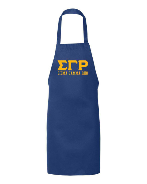  Sigma Gamma Rho Large Apron 