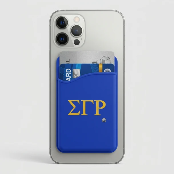 Sigma Gamma Rho Silicone Card Holders