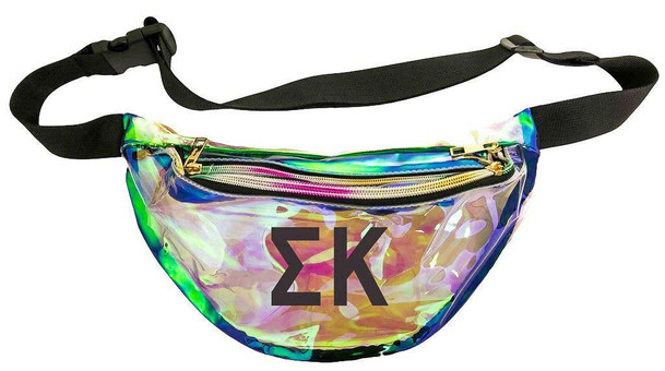 Sorority Shop Sigma Kappa Holographic Fanny Pack 