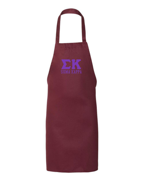  Sigma Kappa Large Apron 