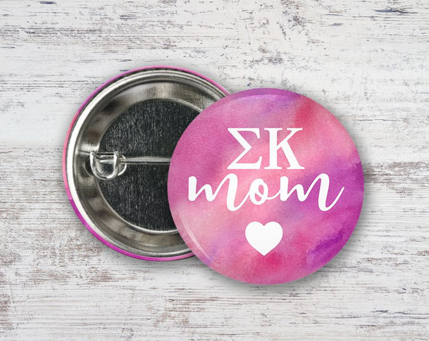 Sigma Kappa Mom Button