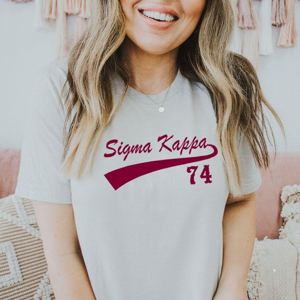  Sigma Kappa Tail T-Shirts 