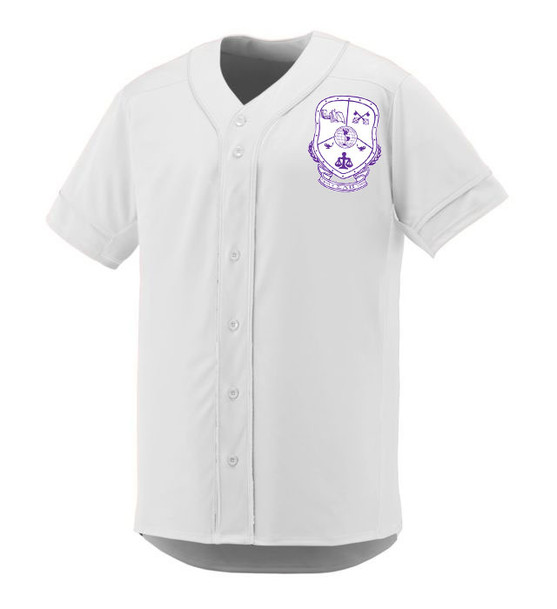 Sigma Lambda Beta Game 7 Full-Button Baseball Jersey