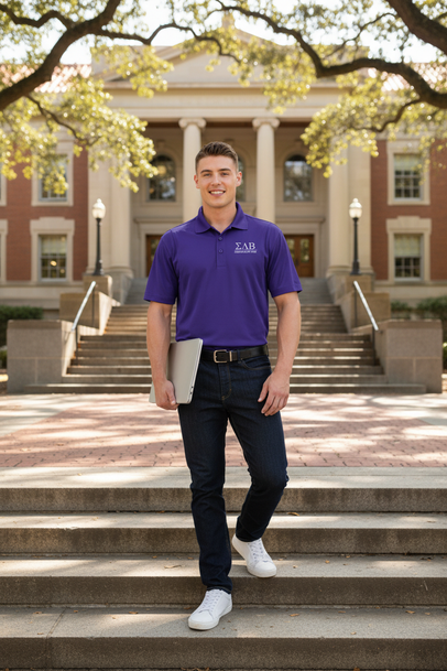 Sigma Lambda Beta Sports Polo