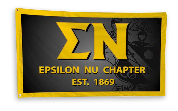 Sigma Nu 3 x 5 Flag