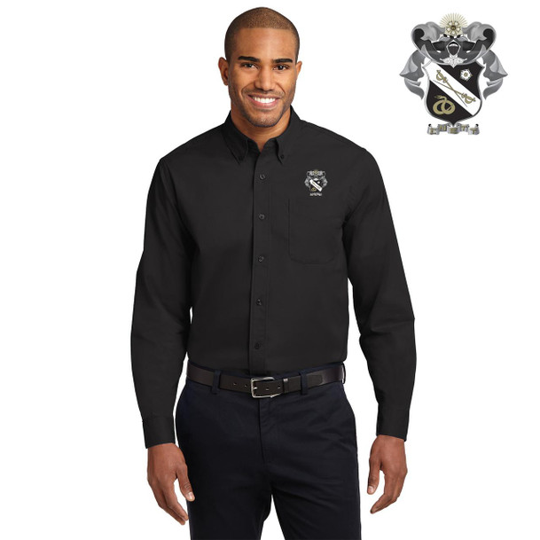  DISCOUNT-Sigma Nu Long Sleeve Oxford 