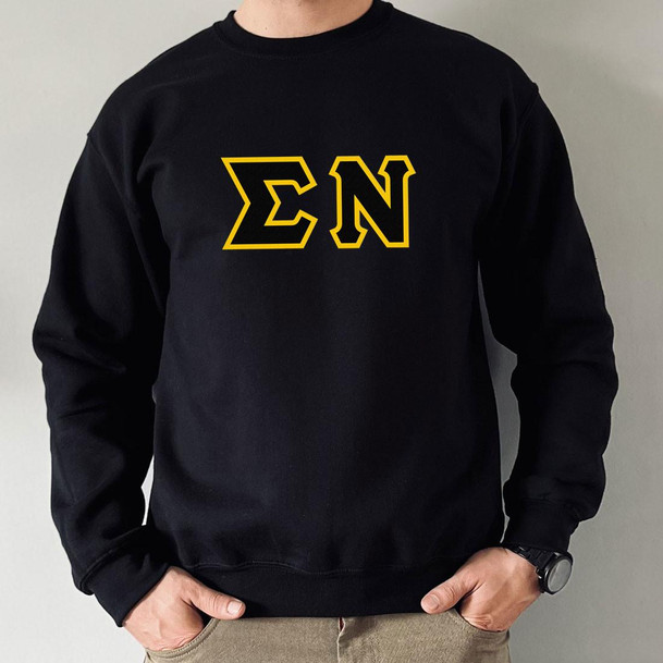  Sigma Nu Custom Twill Crewneck Sweatshirt 