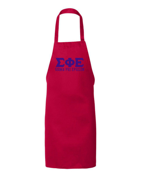  Sigma Phi Epsilon Large Apron 