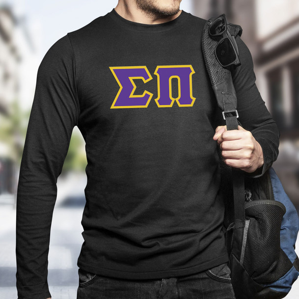 Sigma Pi Lettered Long Sleeve Shirt