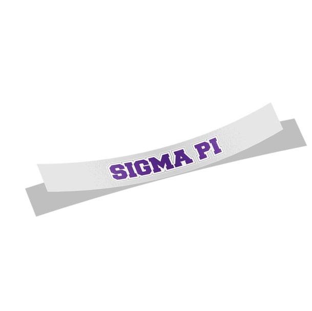 Sigma Pi Long Window Sticker