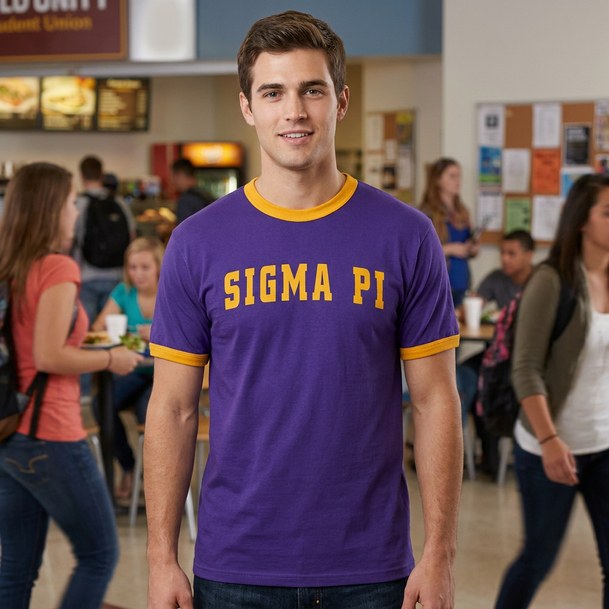 Sigma Pi Ringer T-shirt