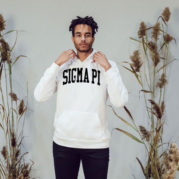 Sigma Pi Nickname Arched Hooded Sweatshirt