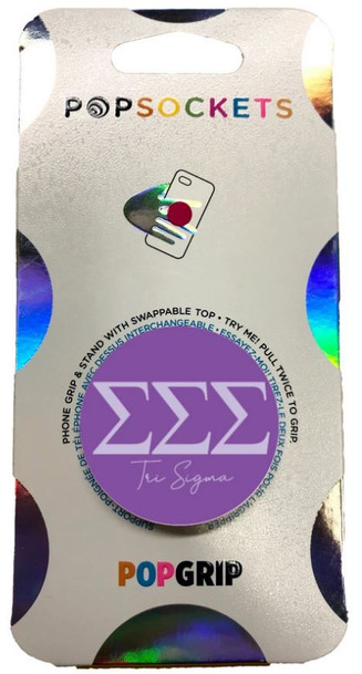 Sigma Sigma Sigma 2-Color PopSocket