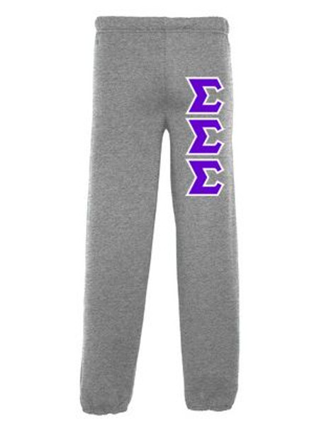 Sigma Sigma Sigma Lettered Sweatpants