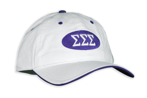 Sigma Sigma Sigma Throwback Oval Game Hat