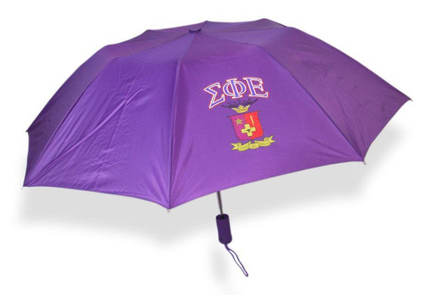  Sigma Phi Epsilon Crest - Shield Umbrella 
