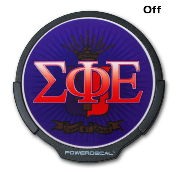 Sigma Phi Epsilon Light Up Power Decal