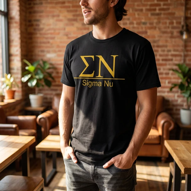 Sigma Nu Bar T-shirts