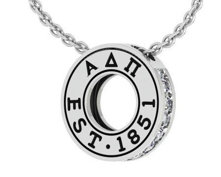  Sorority Circle Established Charm 