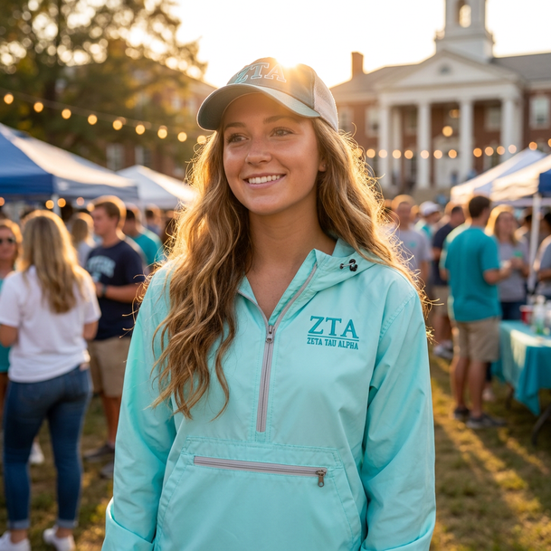 Greek Pack-N-Go Pullover
