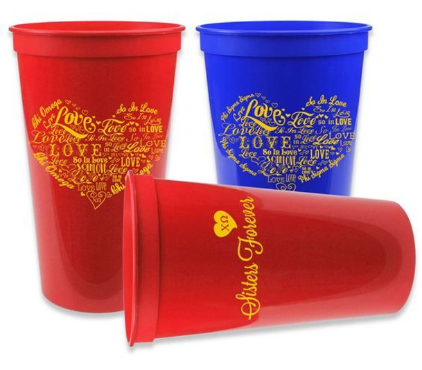 Sorority Cup - Giant 22oz Plastic Cup!