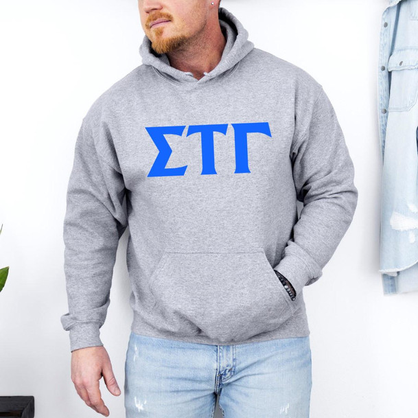  Sigma Tau Gamma letter Hoodie 