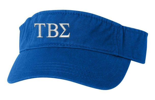  Tau Beta Sigma Greek Letter Visor 