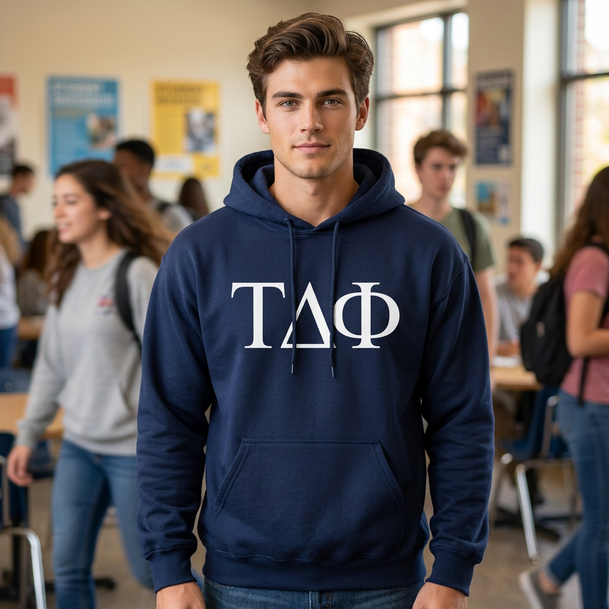 Tau Delta Phi World Famous Greek Hoodie