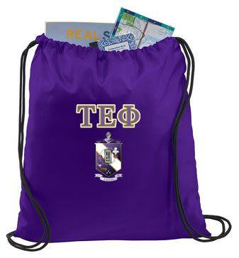  Tau Epsilon Phi Crest - Shield Cinch Sack 