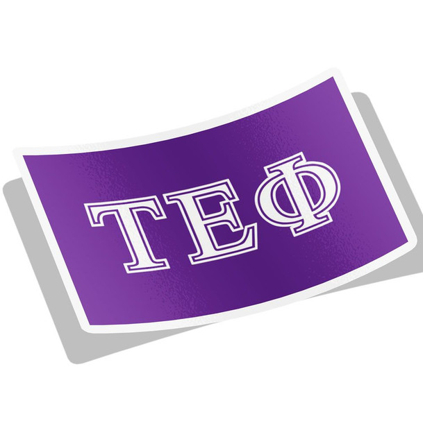 Tau Epsilon Phi Flag Decal Sticker