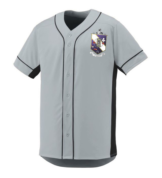 Tau Epsilon Phi Game 7 Full-Button Baseball Jersey