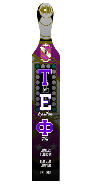 Tau Epsilon Phi Custom Full Color Paddle