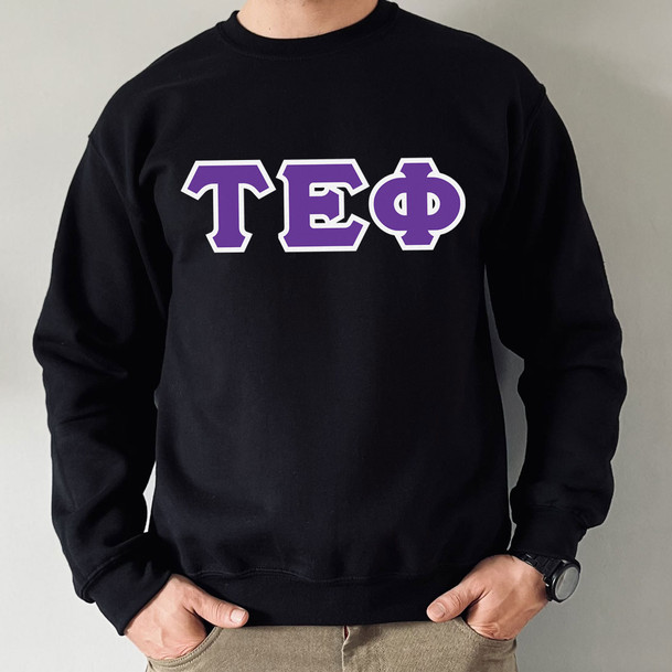 Tau Epsilon Phi Custom Twill Crewneck Sweatshirt