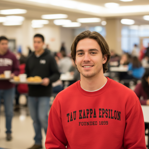 Tau Kappa Epsilon Fraternity Founders Crew Sweatshirt