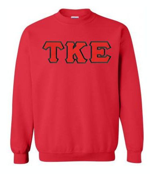 DISCOUNT Tau Kappa Epsilon Lettered Crewneck