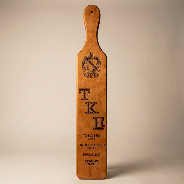 Tau Kappa Epsilon Deluxe Paddle