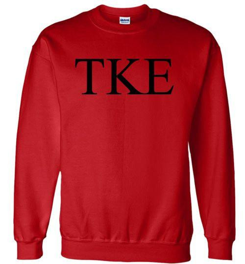  Tau Kappa Epsilon Lettered World Famous Greek Crewneck 