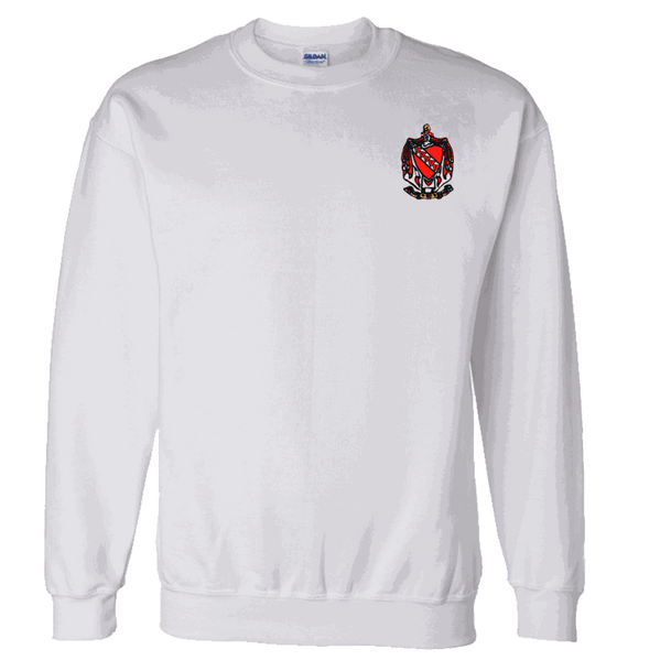  DISCOUNT-Tau Kappa Epsilon World Famous Crest - Shield Crewneck Sweatshirt - Best Value 