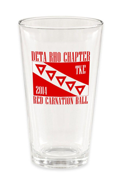  Tau Kappa Epsilon Custom Mixing Glass #1 