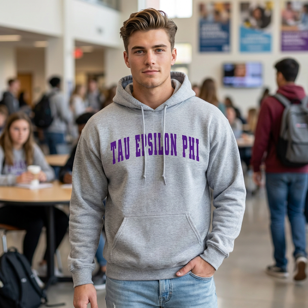 Tau Epsilon Phi Letterman Hoodie