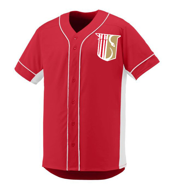 Theta Chi Game 7 Full-Button Baseball Jersey