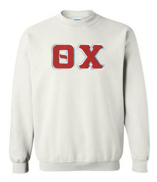  DISCOUNT Theta Chi Lettered Crewneck - Best Value 