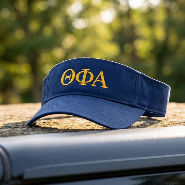 Theta Phi Alpha Greek Letter Visor