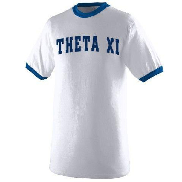 Theta xi Ringer T-shirt 