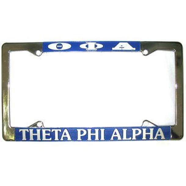  Theta Phi Alpha Metal License Plate Frame 